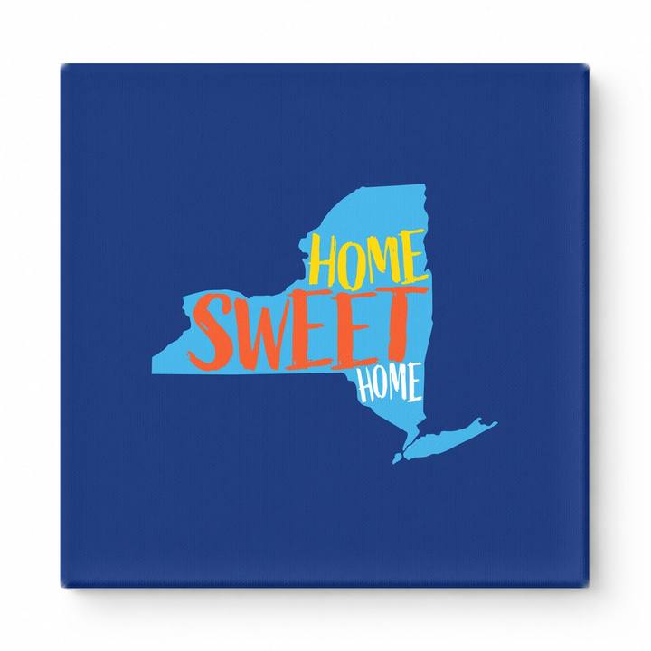 Home Sweet Home — New York State Silhouette