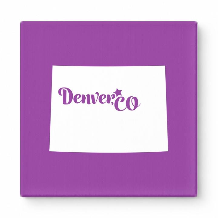 Home Sweet Denver — Colorado State Silhouette