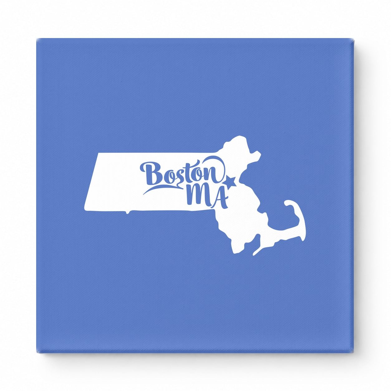 Home Sweet Boston — Massachusetts State Silhouette