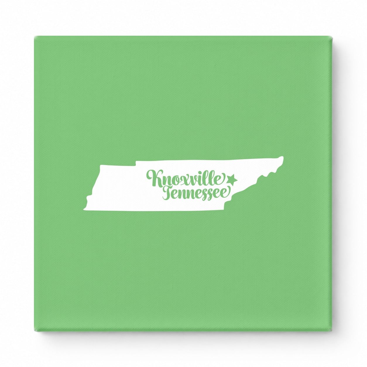 Home Sweet Knoxville — Tennessee State Silhouette