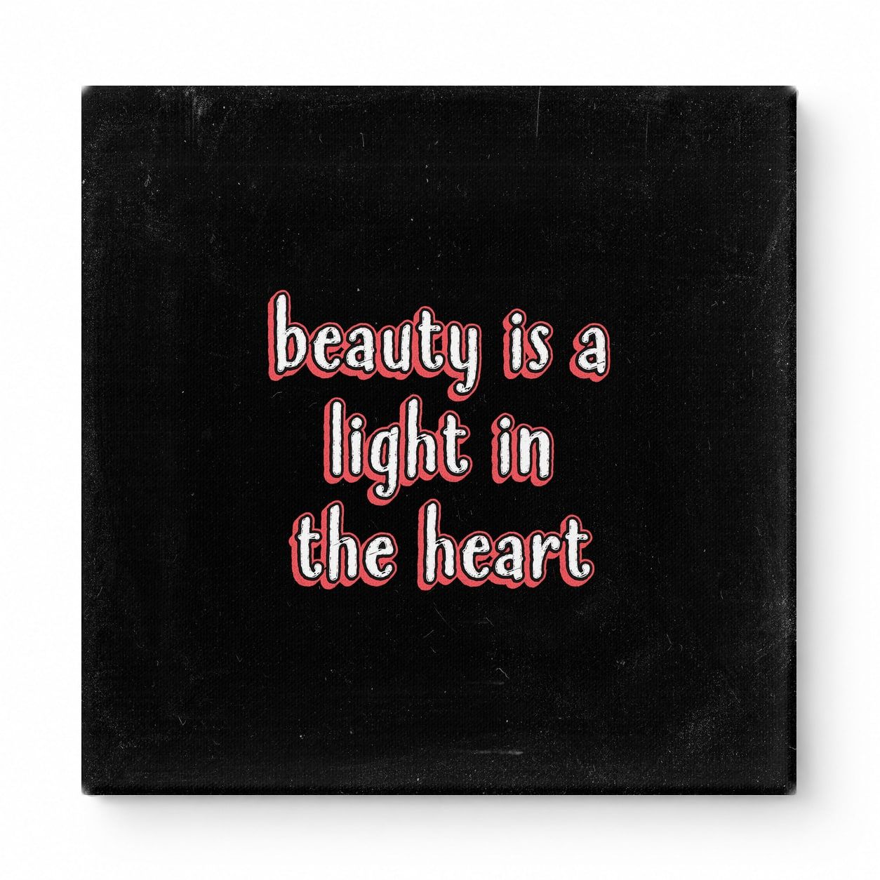 Beauty Is a Light in the Heart — Geometric Low-Poly