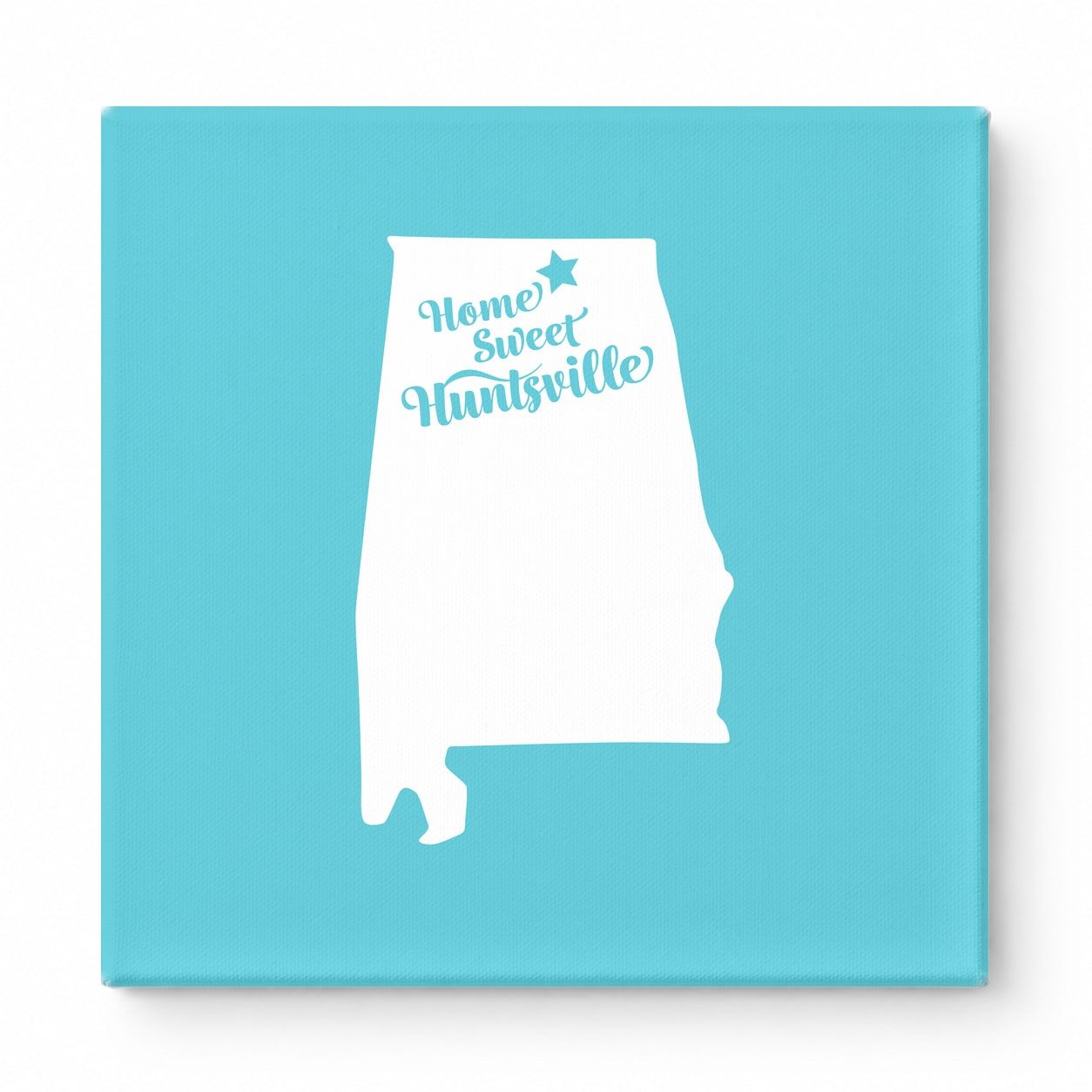 Home Sweet Huntsville — Alabama State Silhouette
