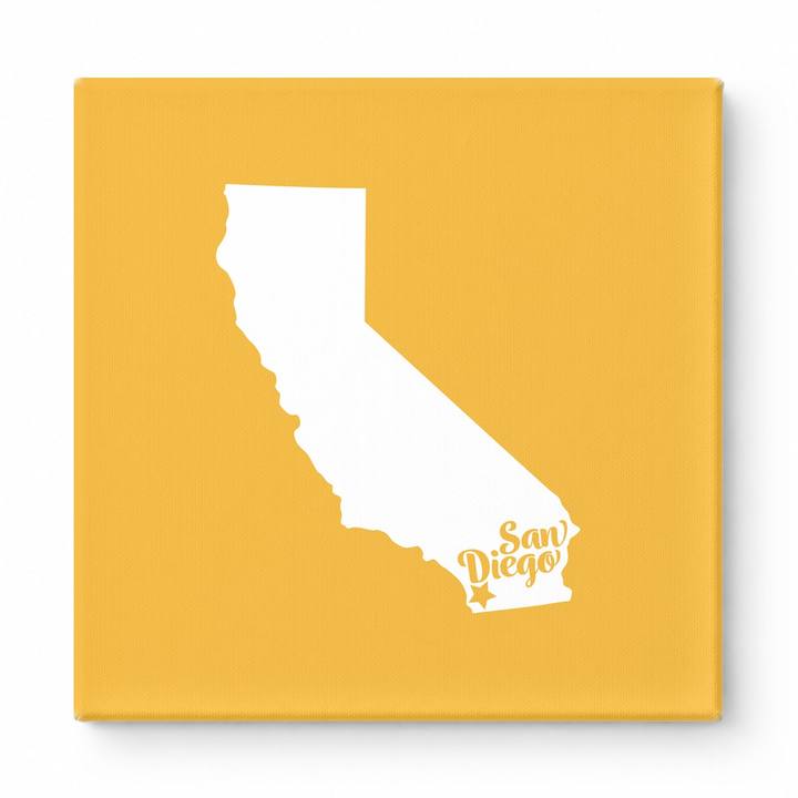 Home Sweet San Diego — California State Silhouette