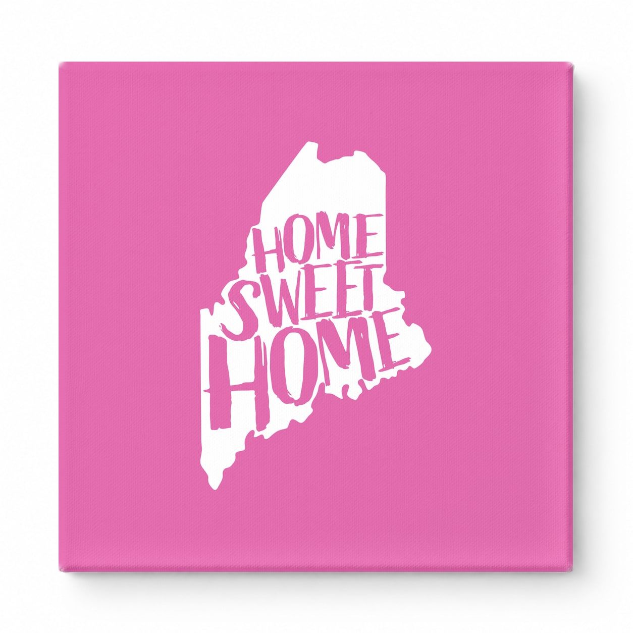HOME SWEET HOME — Maine State Silhouette