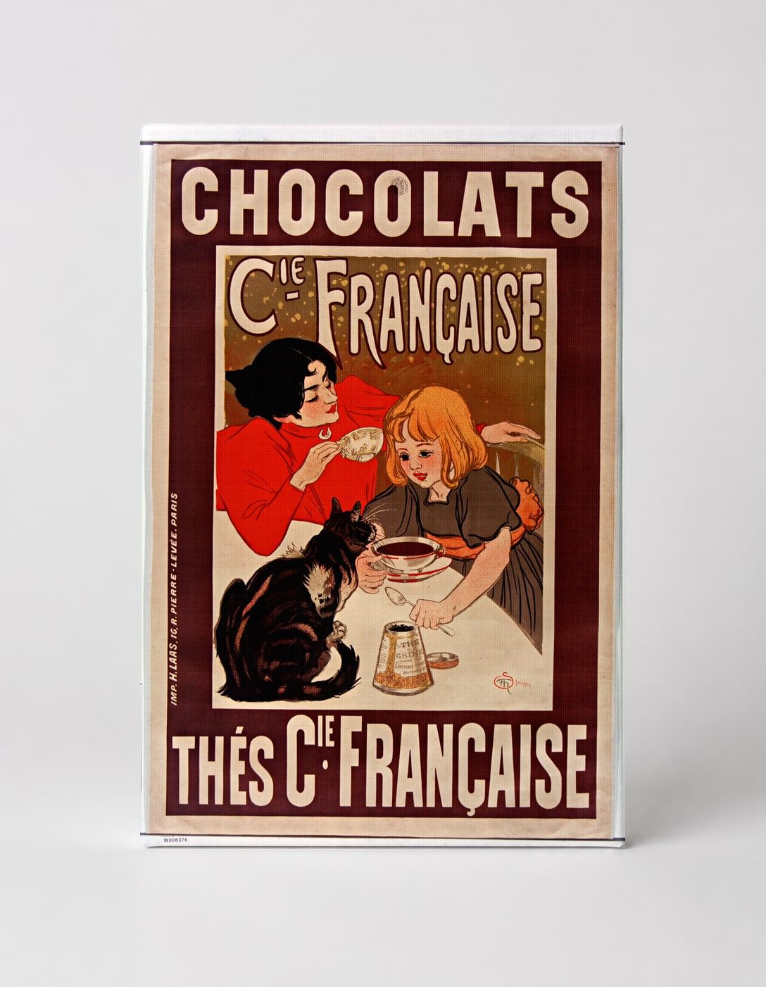 Chocolats Cie Française 1890s - Belle Époque Vintage Poster Wall Art