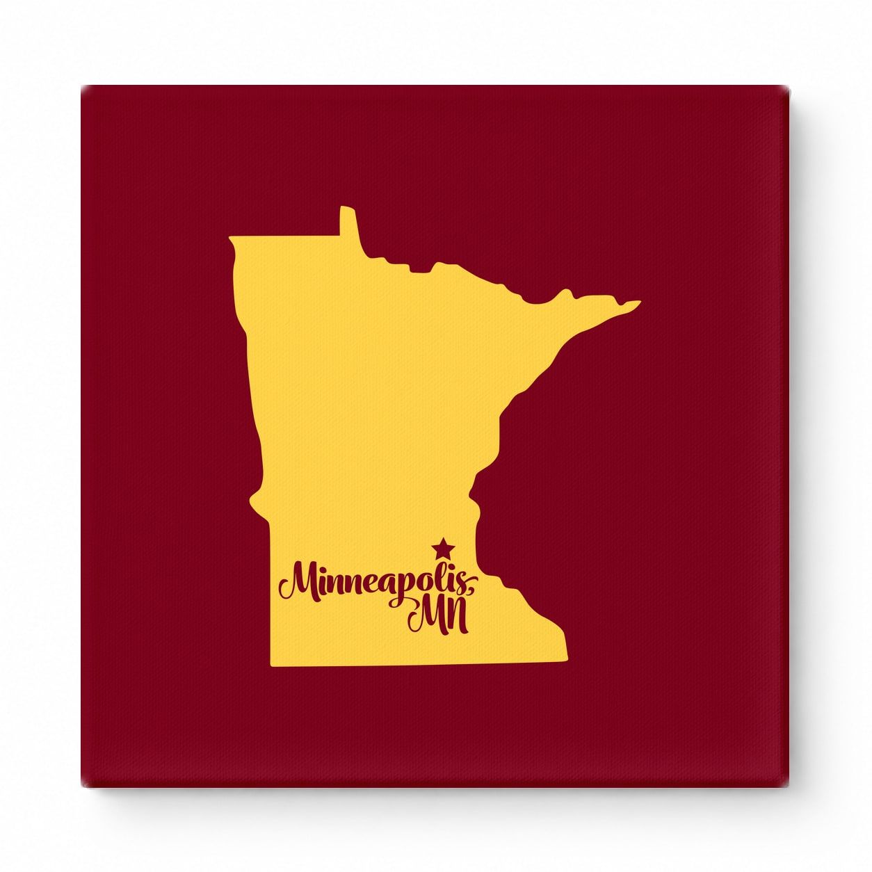Home Sweet Minneapolis — Minnesota State Silhouette