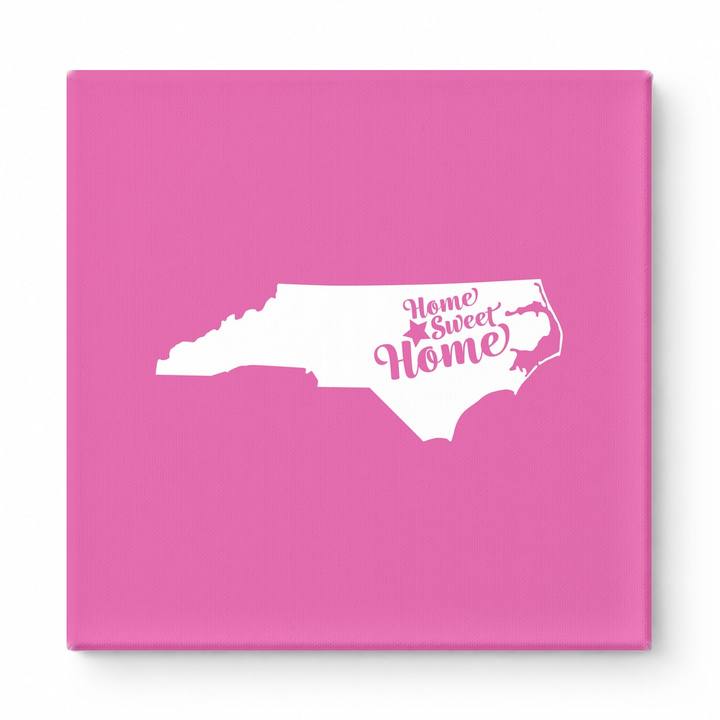 Home Sweet Greensboro — North Carolina State Silhouette