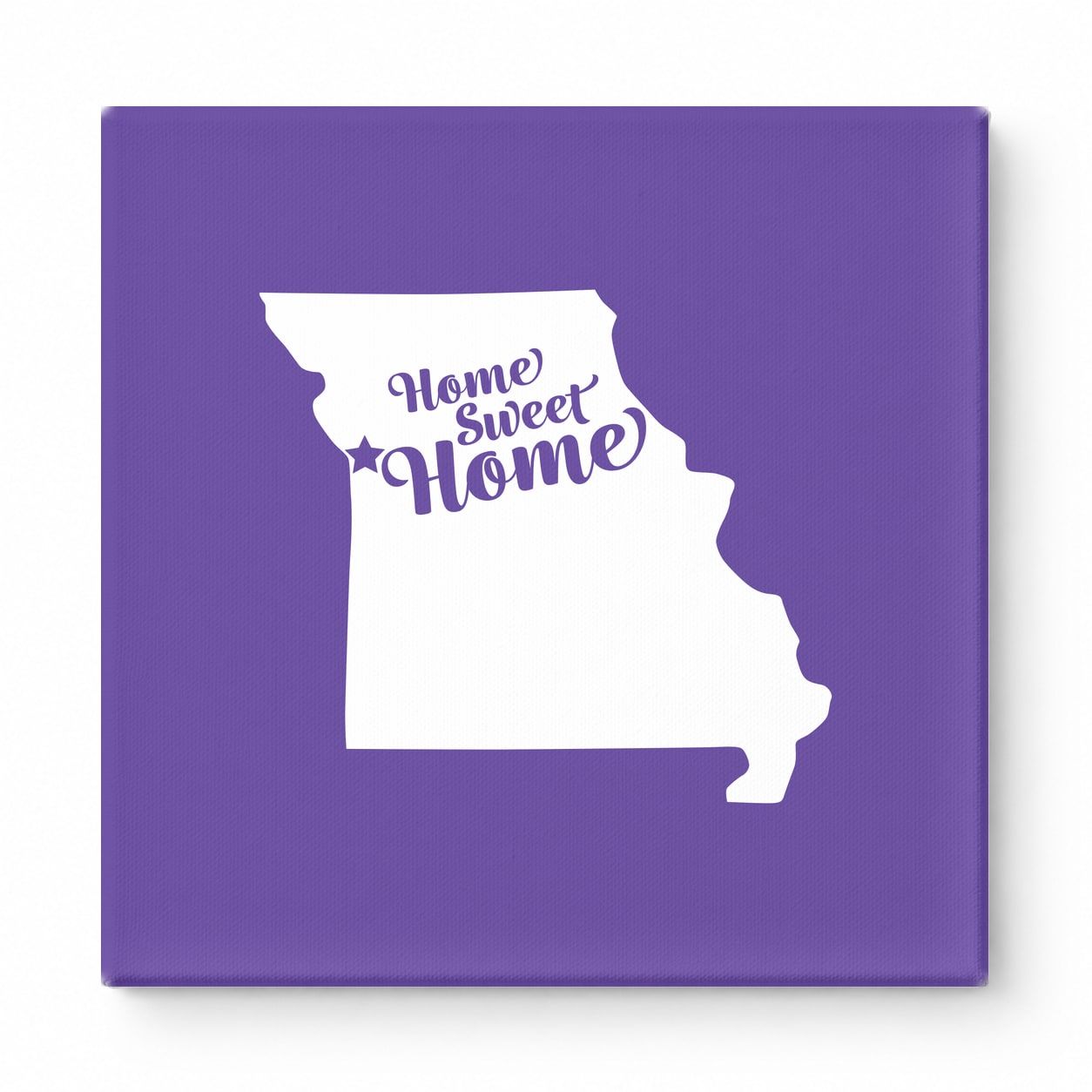 Home Sweet Kansas City — Missouri State Silhouette