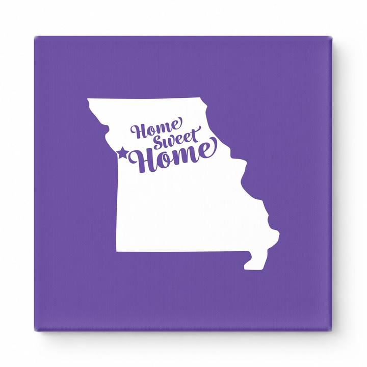 Home Sweet Kansas City — Missouri State Silhouette