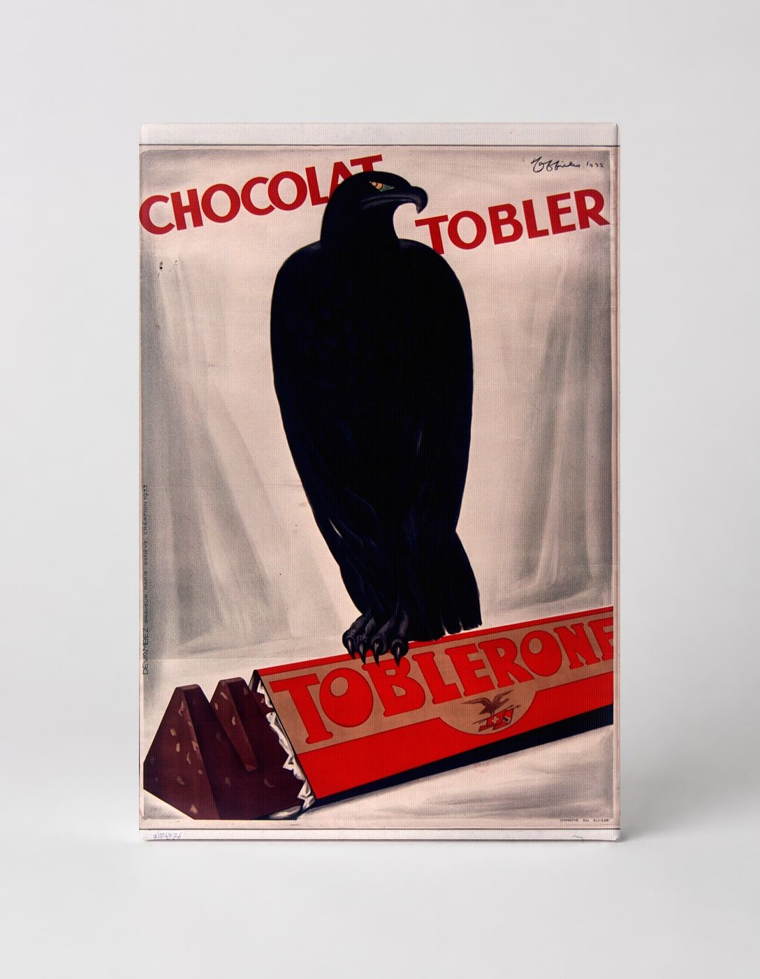 Chocolat Tobler Toblerone Vintage Advertising Poster Canvas Wall Art