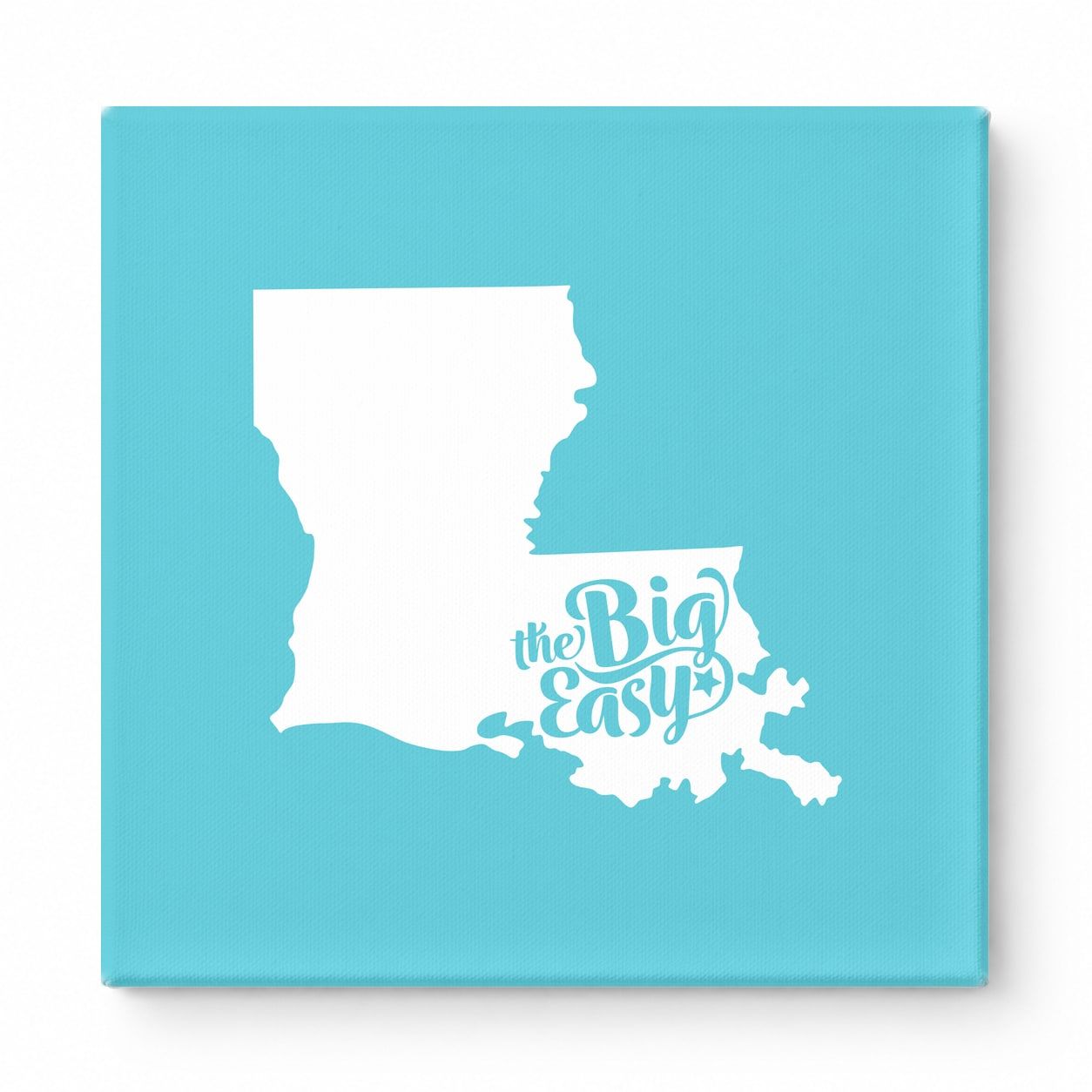 Home Sweet New Orleans — Louisiana State Silhouette