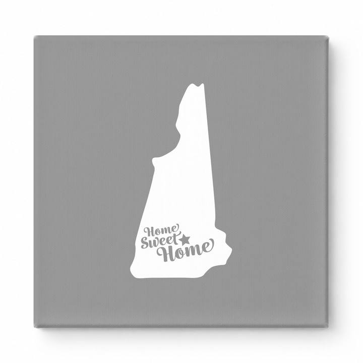 Home Sweet Manchester — New Hampshire State Silhouette