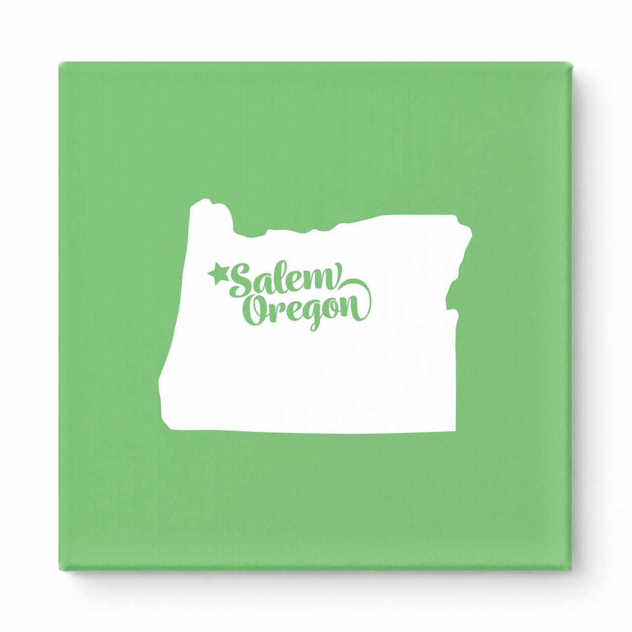 Home Sweet Salem — Oregon State Silhouette