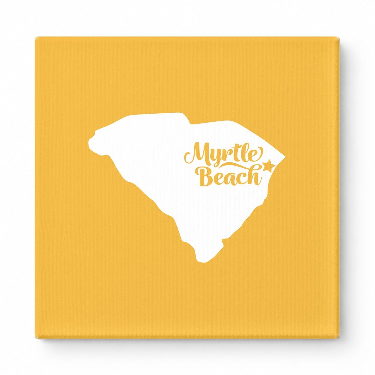 Home Sweet Myrtle Beach — South Carolina State Silhouette