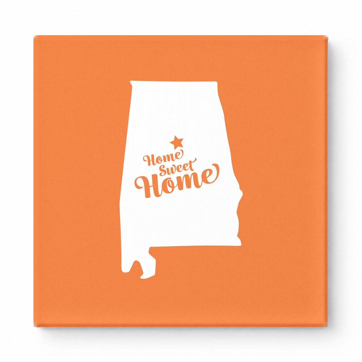Home Sweet Montgomery — Alabama State Silhouette