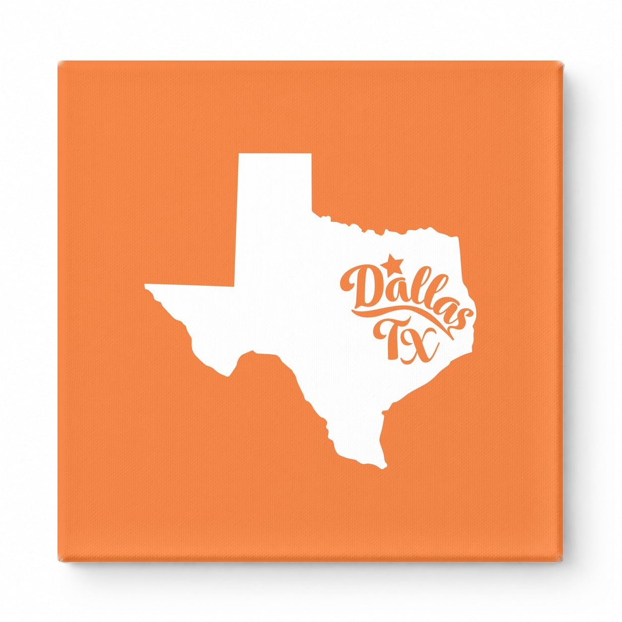 Home Sweet Dallas — Texas State Silhouette