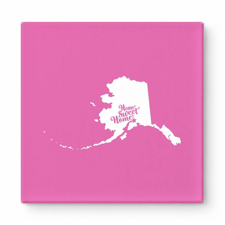 Home Sweet Home — Alaska State Silhouette