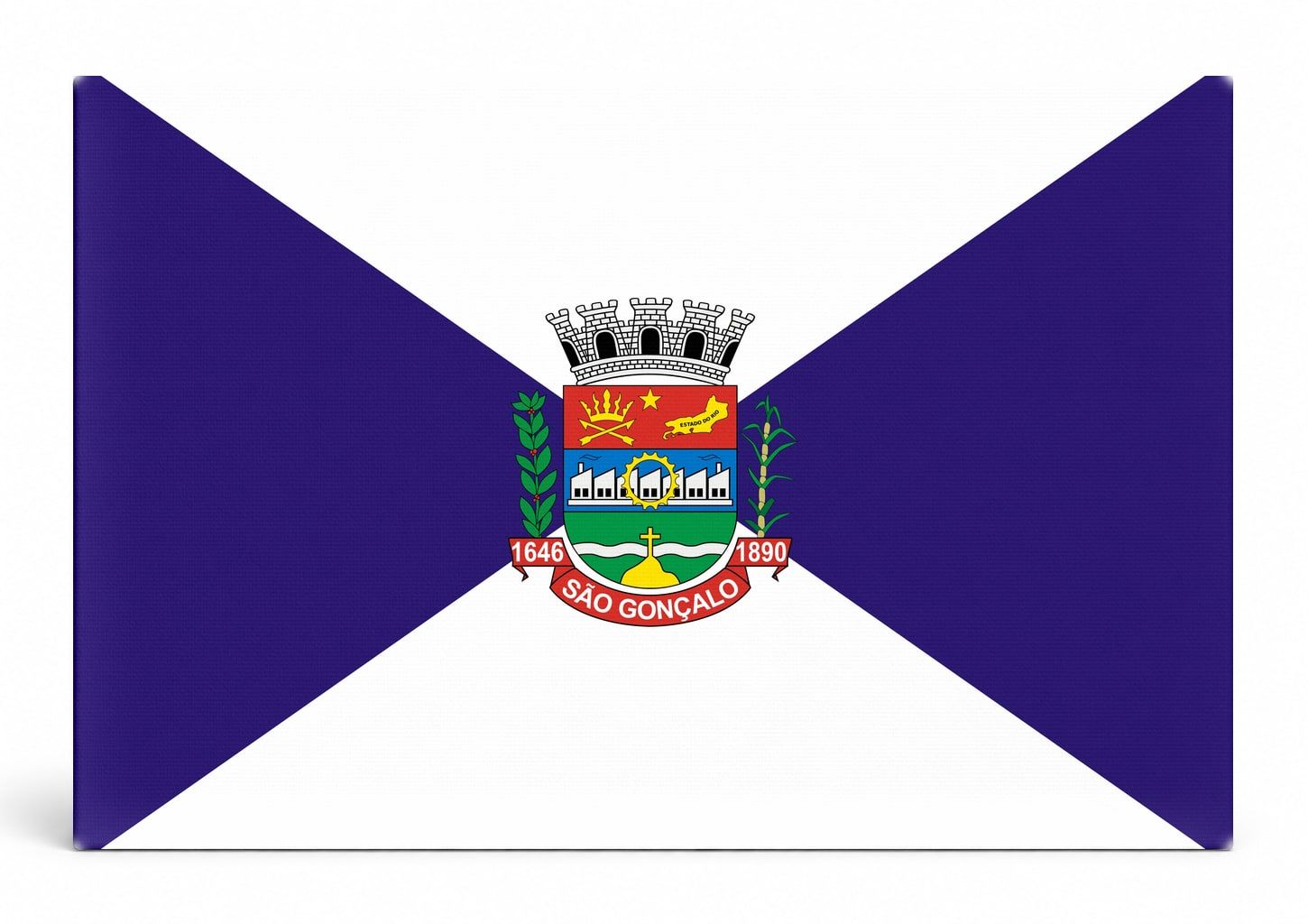 São Gonçalo City Flag