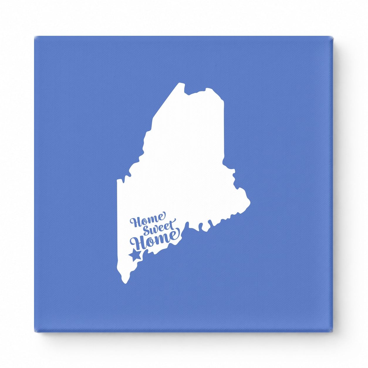 Home Sweet Portland — Maine State Silhouette