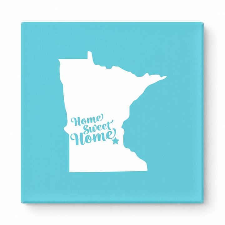 Home Sweet Minneapolis — Minnesota State Silhouette