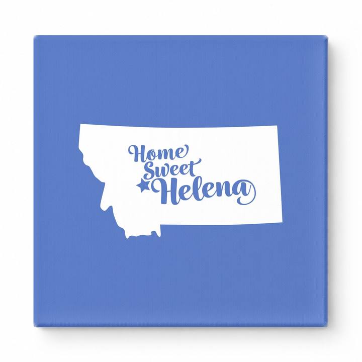 Home Sweet Helena — Montana State Silhouette