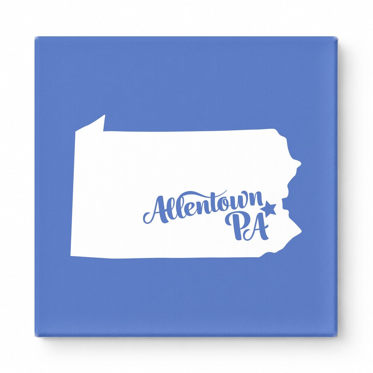 Home Sweet Allentown — Pennsylvania State Silhouette