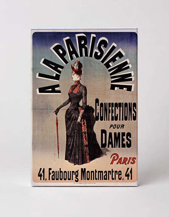 A La Parisienne Confections Pour Dames 1890s - Belle Époque Vintage Poster Wall Art