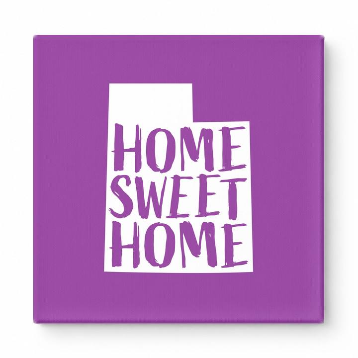 HOME SWEET HOME — Utah State Silhouette