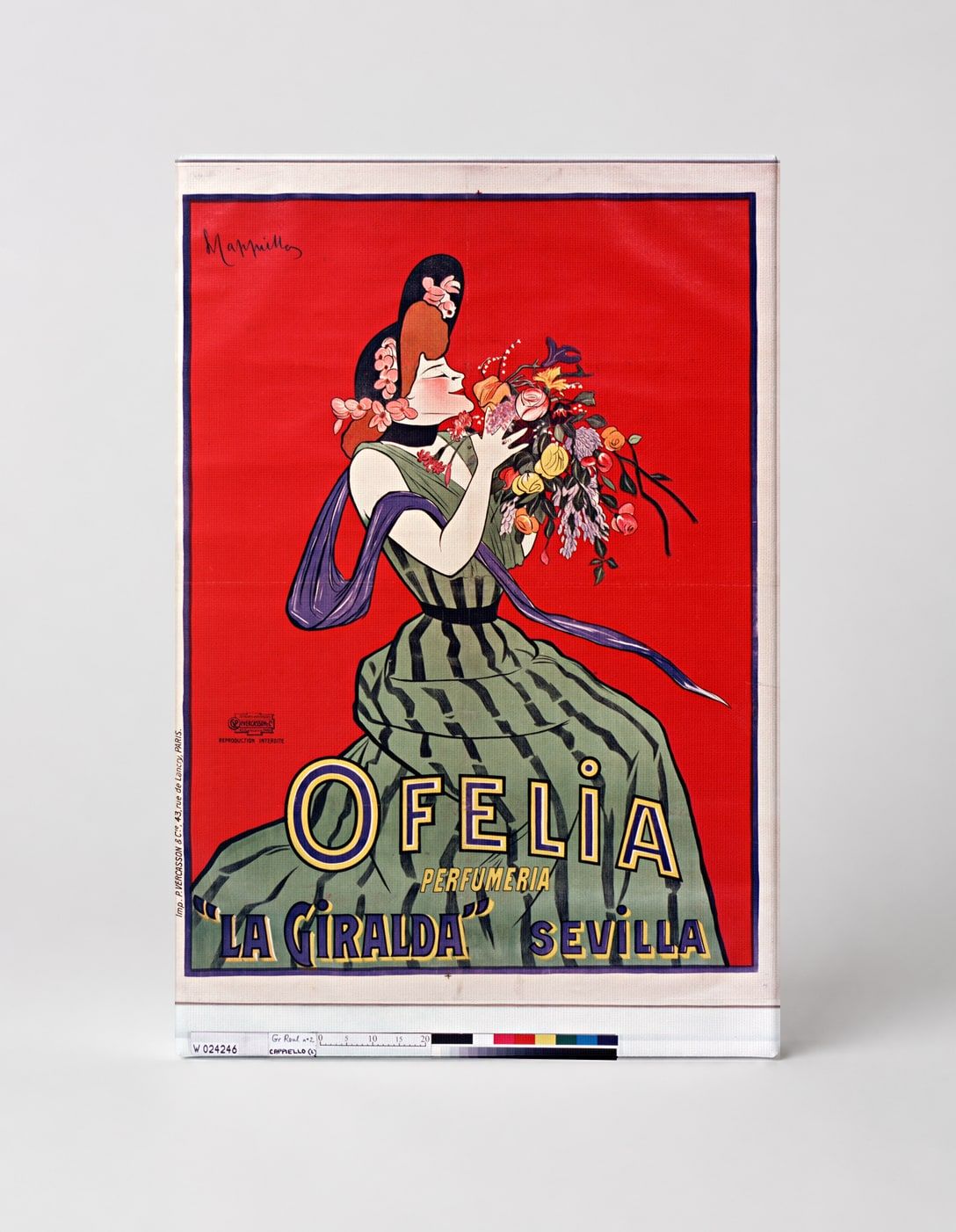 Ofelia Perfumeria La Giralda Sevilla - Art Nouveau Vintage Poster Wall Art