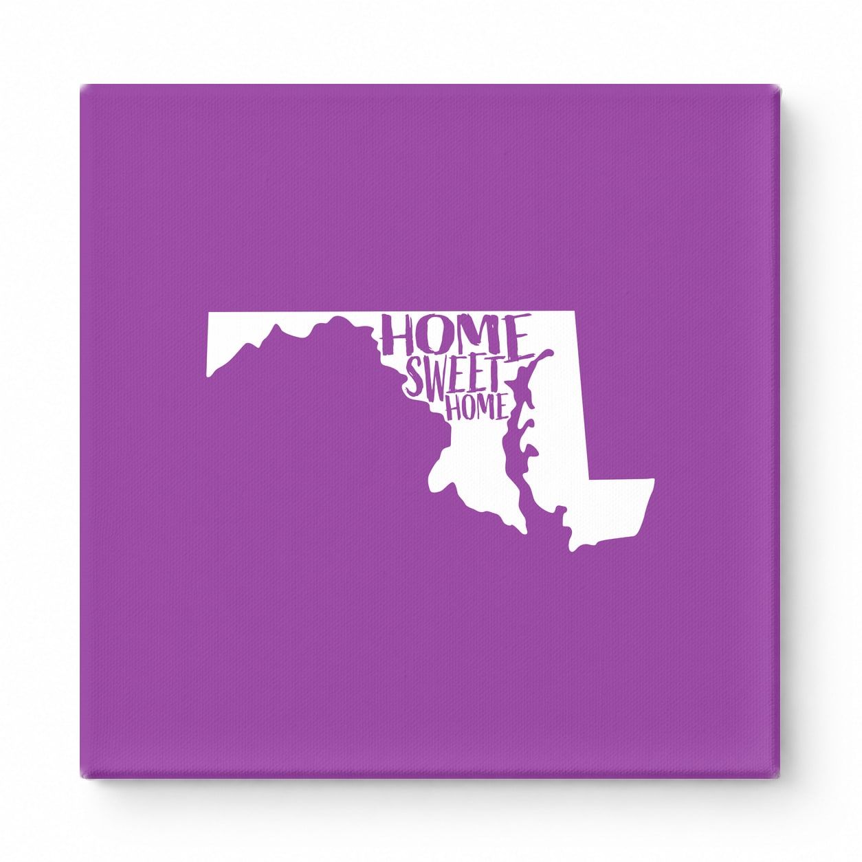 HOME SWEET HOME — Maryland State Silhouette