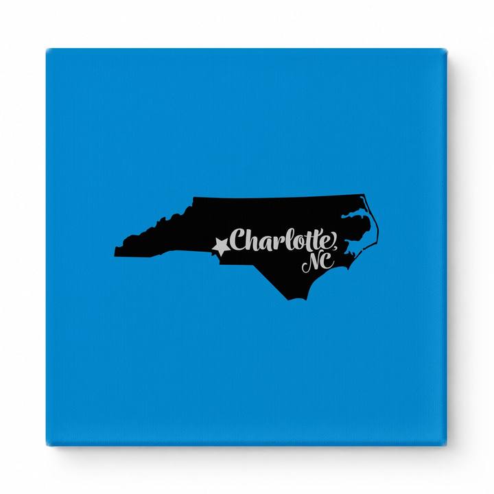 Home Sweet Charlotte — North Carolina State Silhouette