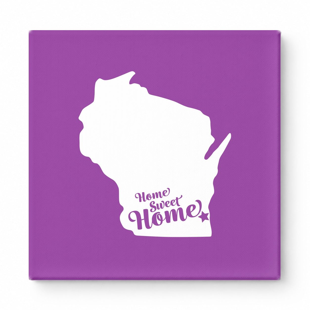 Home Sweet Milwaukee — Wisconsin State Silhouette