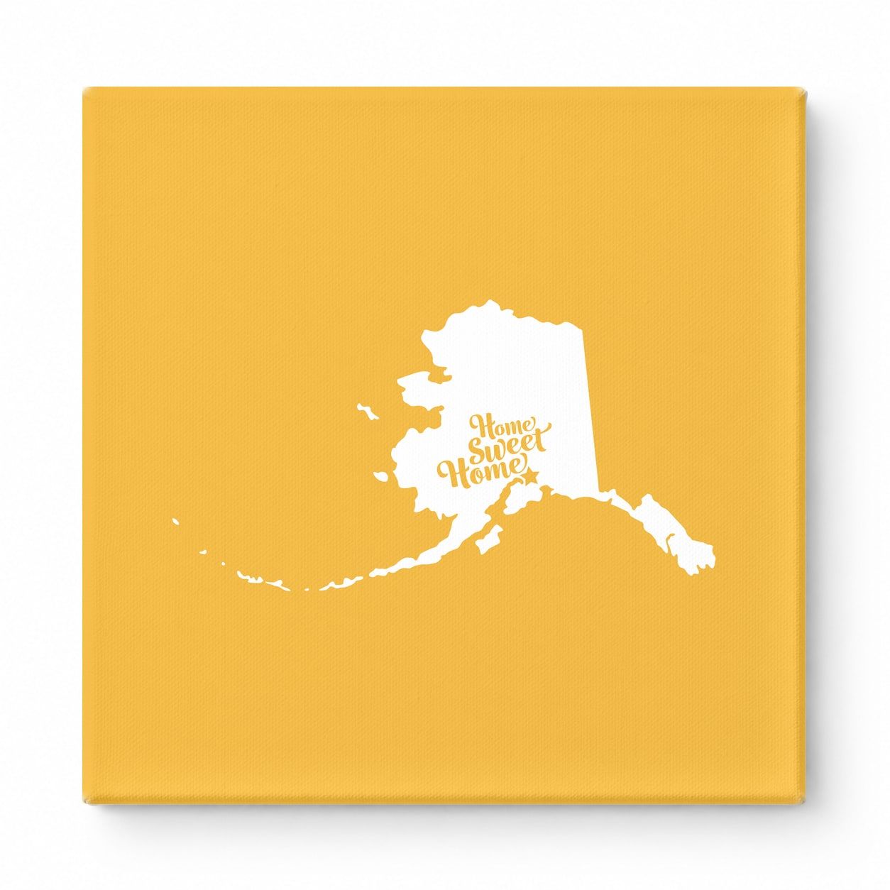 Home Sweet Home — Alaska State Silhouette