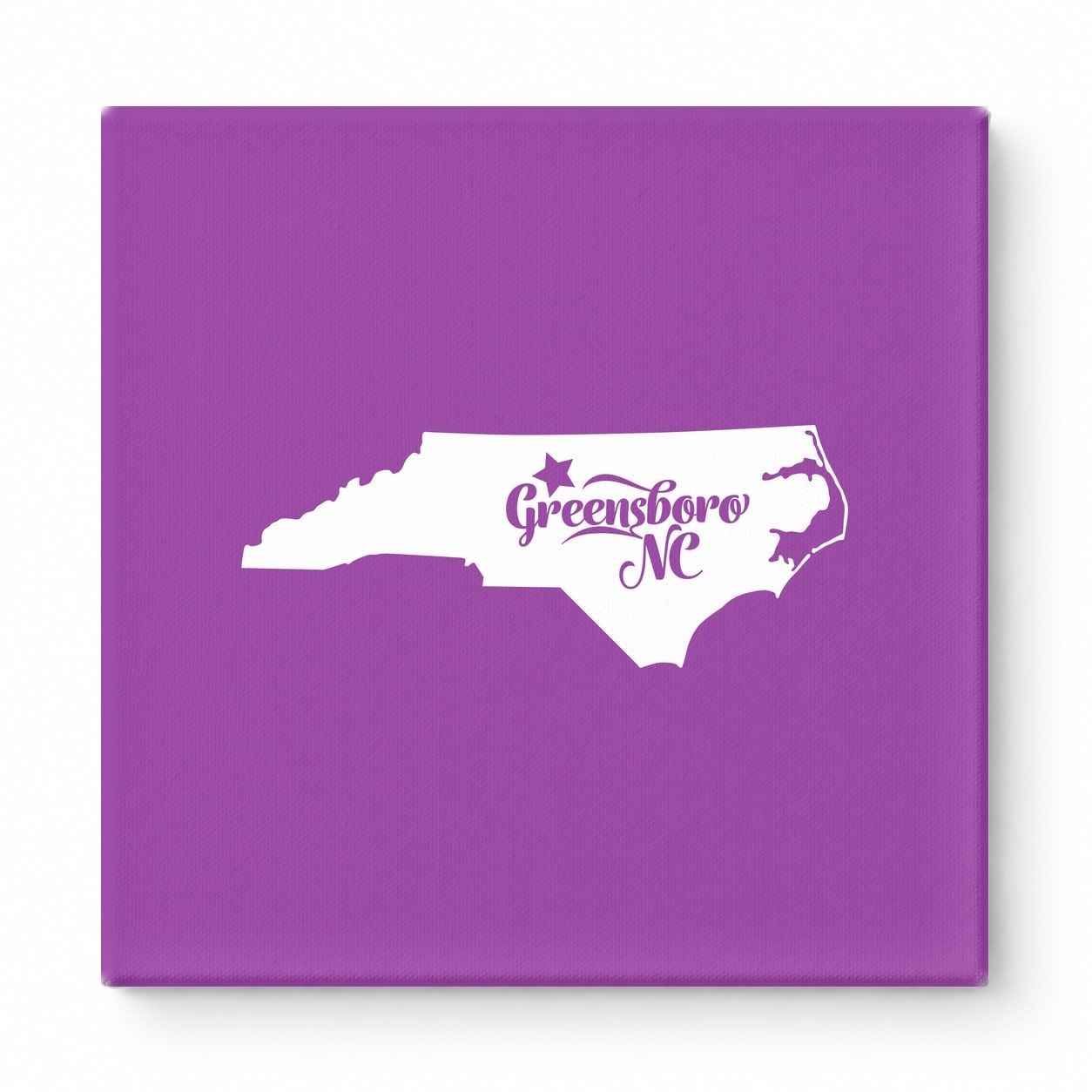 Home Sweet Greensboro — North Carolina State Silhouette