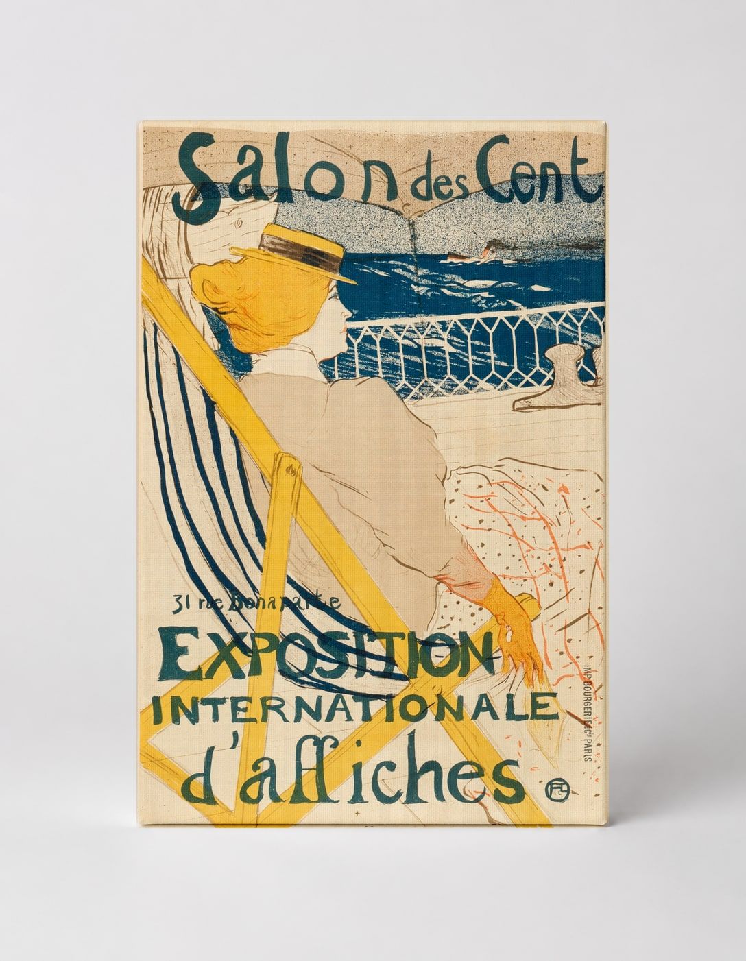 Salon des Cent Exposition Internationale d'Affiches 1896 - Belle Époque Vintage Poster Wall Art