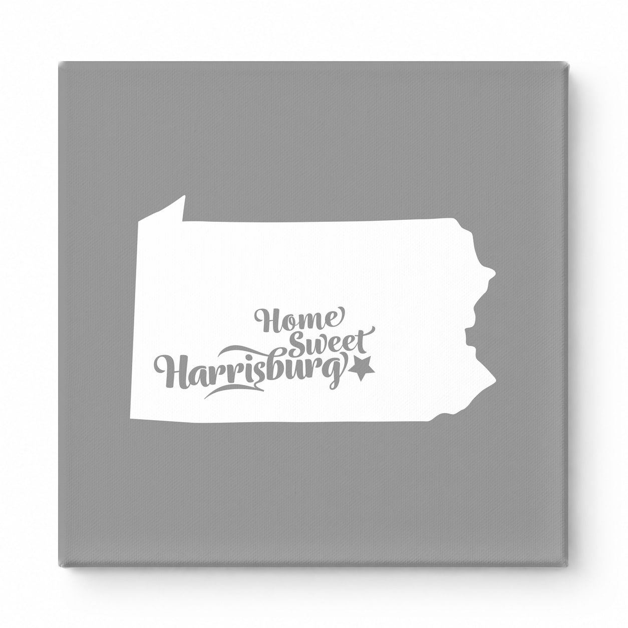 Home Sweet Harrisburg — Pennsylvania State Silhouette