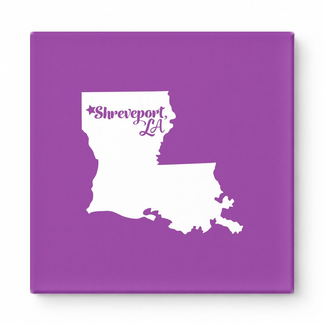 Home Sweet Shreveport — Louisiana State Silhouette