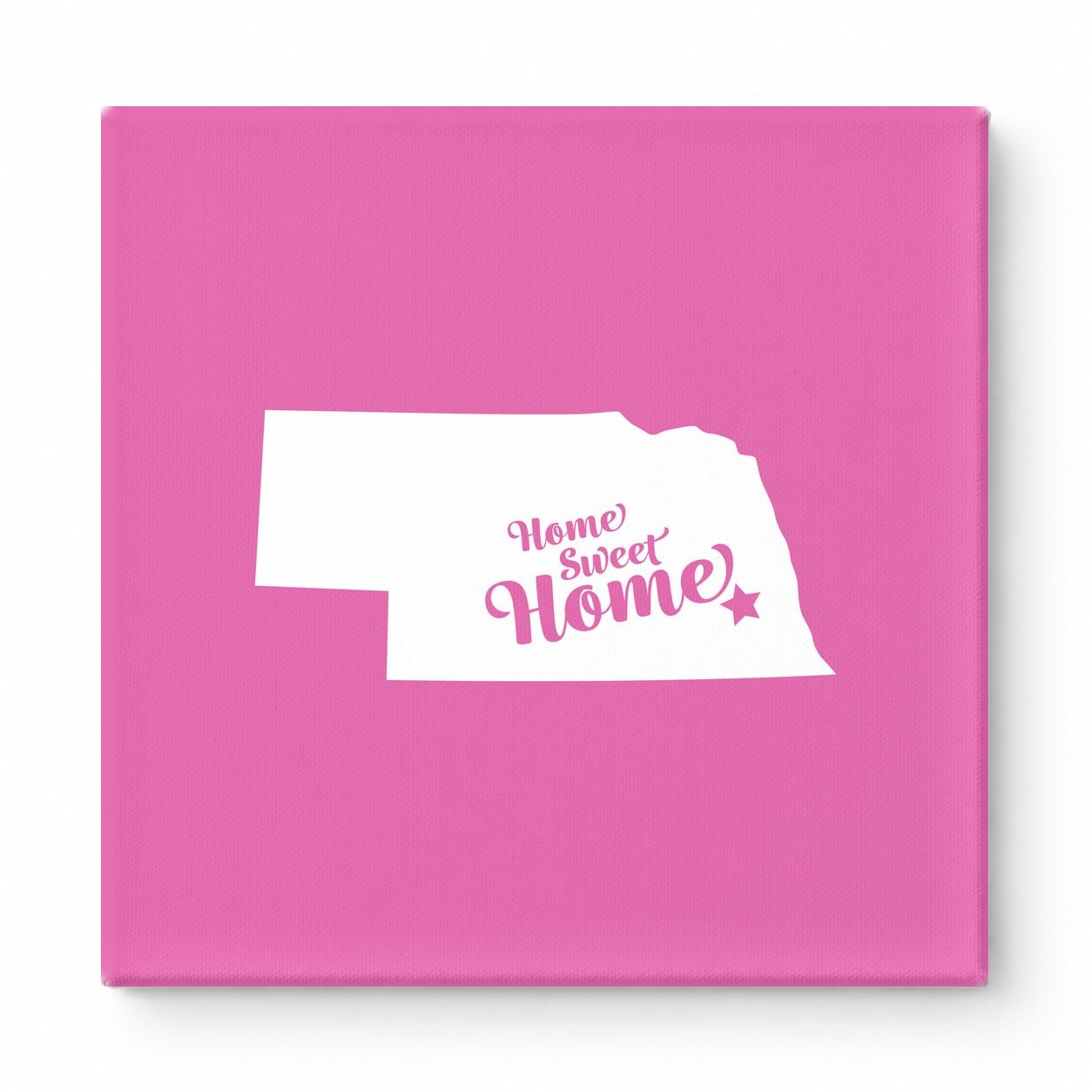 Home Sweet Lincoln — Nebraska State Silhouette