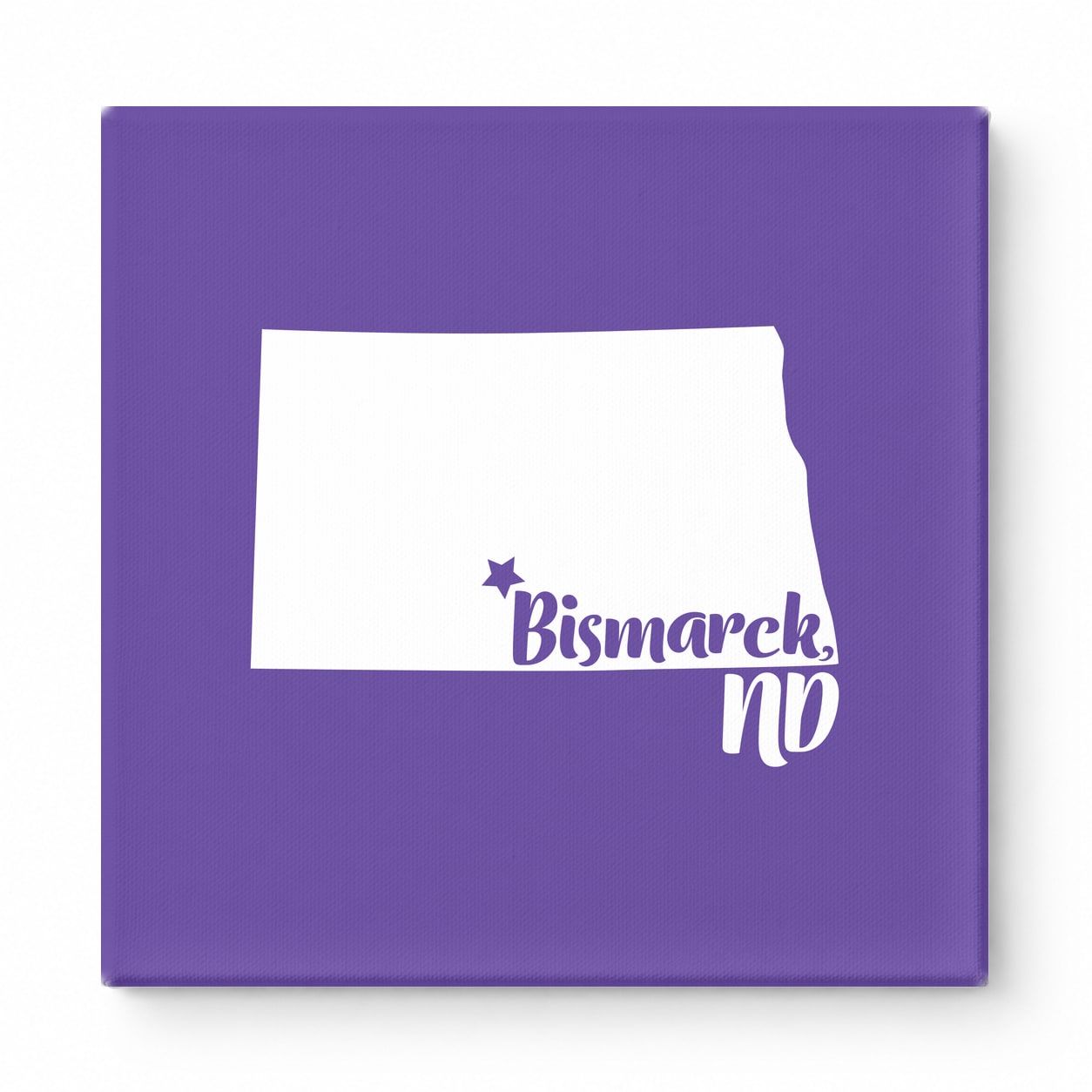 Home Sweet Bismarck — North Dakota State Silhouette