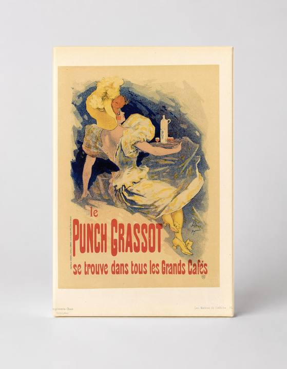 Le Punch Grassot 1890s - Belle Époque French Advertising Vintage Poster Wall Art