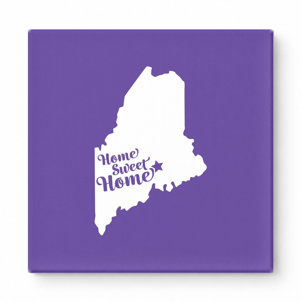 Home Sweet Portland — Maine State Silhouette