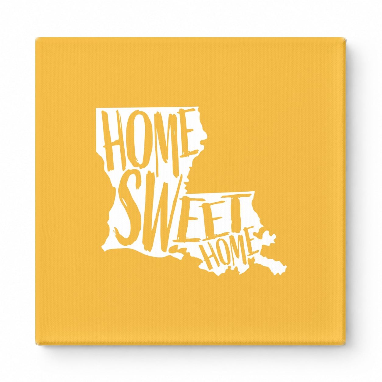 HOME SWEET HOME — Louisiana State Silhouette