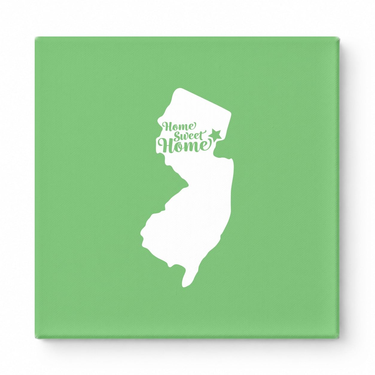 Home Sweet Jersey City — New Jersey State Silhouette