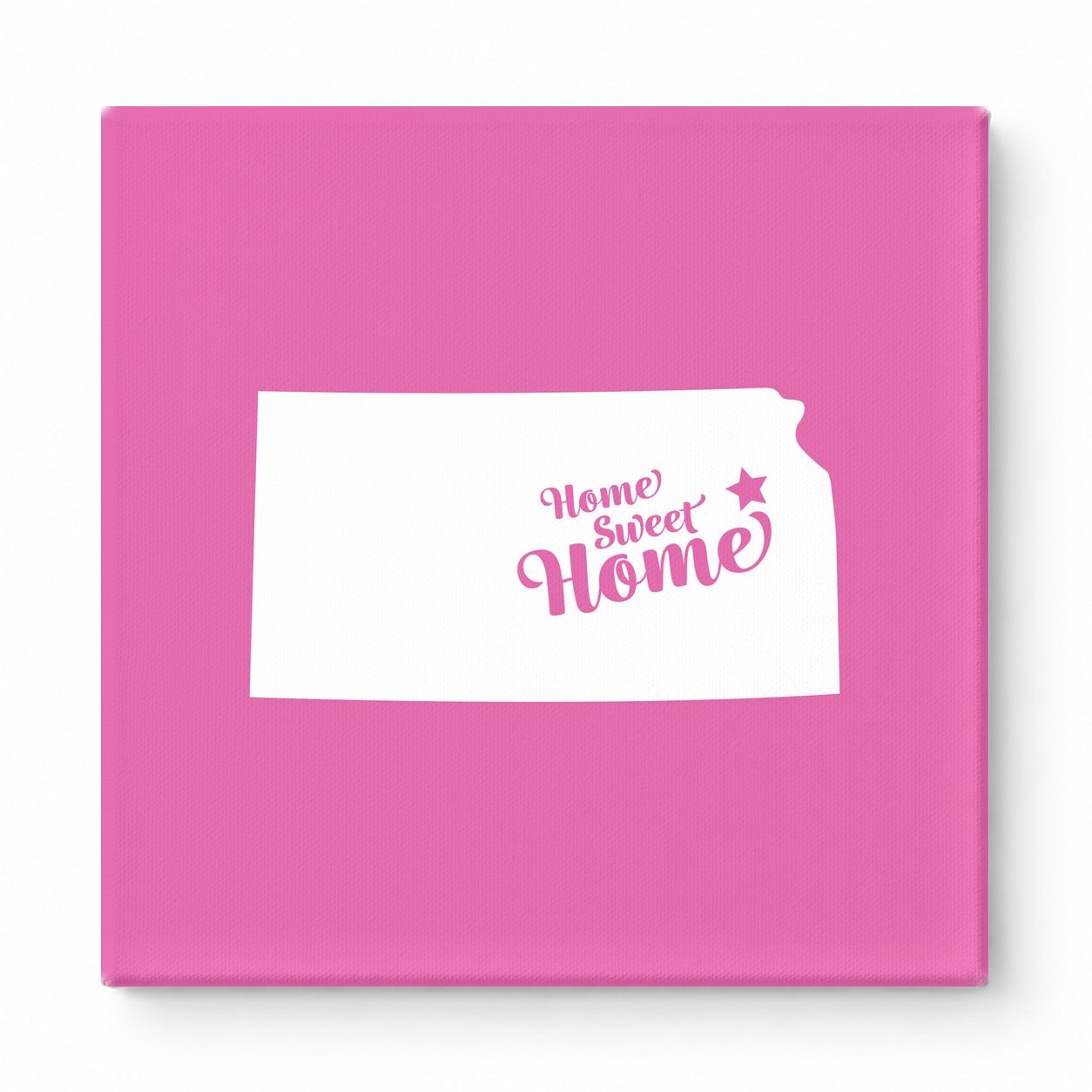 Home Sweet Topeka — Kansas State Silhouette