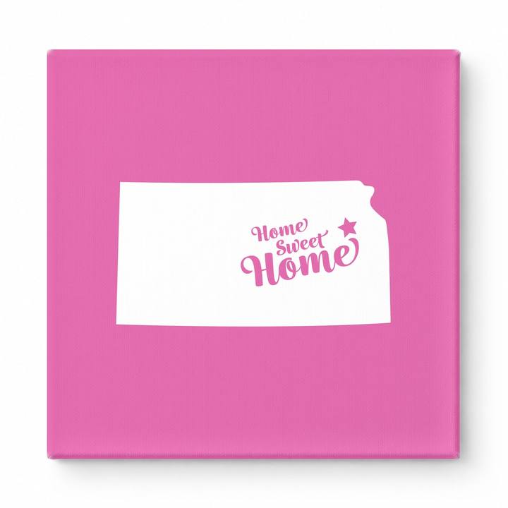 Home Sweet Topeka — Kansas State Silhouette