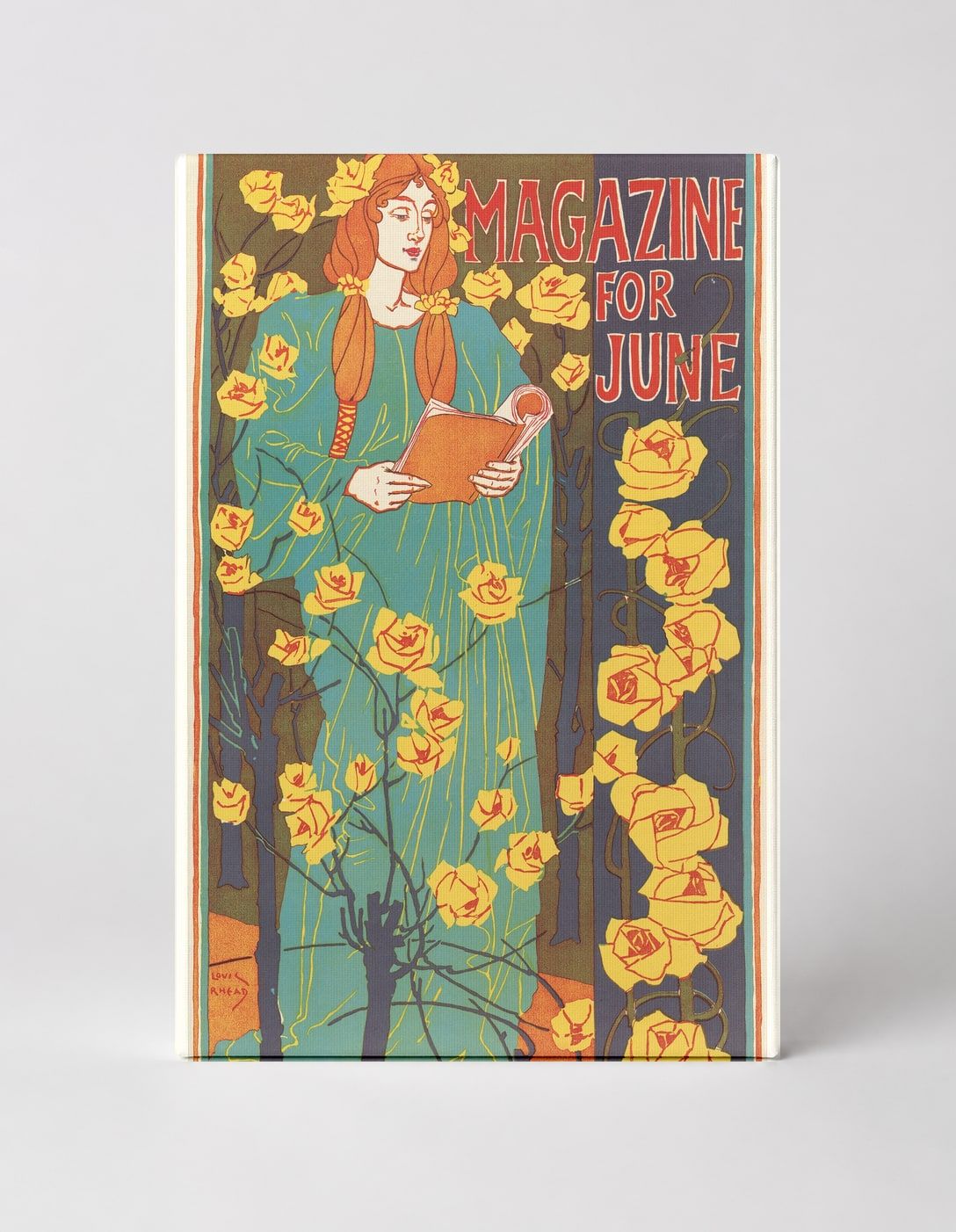 The Century Magazine for June 1894 - Art Nouveau Vintage Poster Wall Art