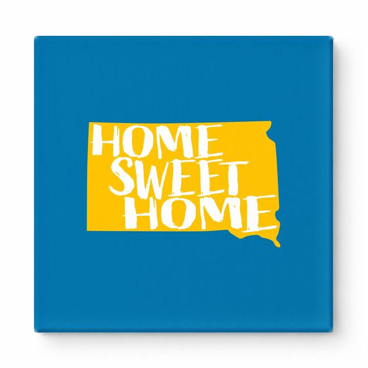 HOME SWEET HOME — South Dakota State Silhouette