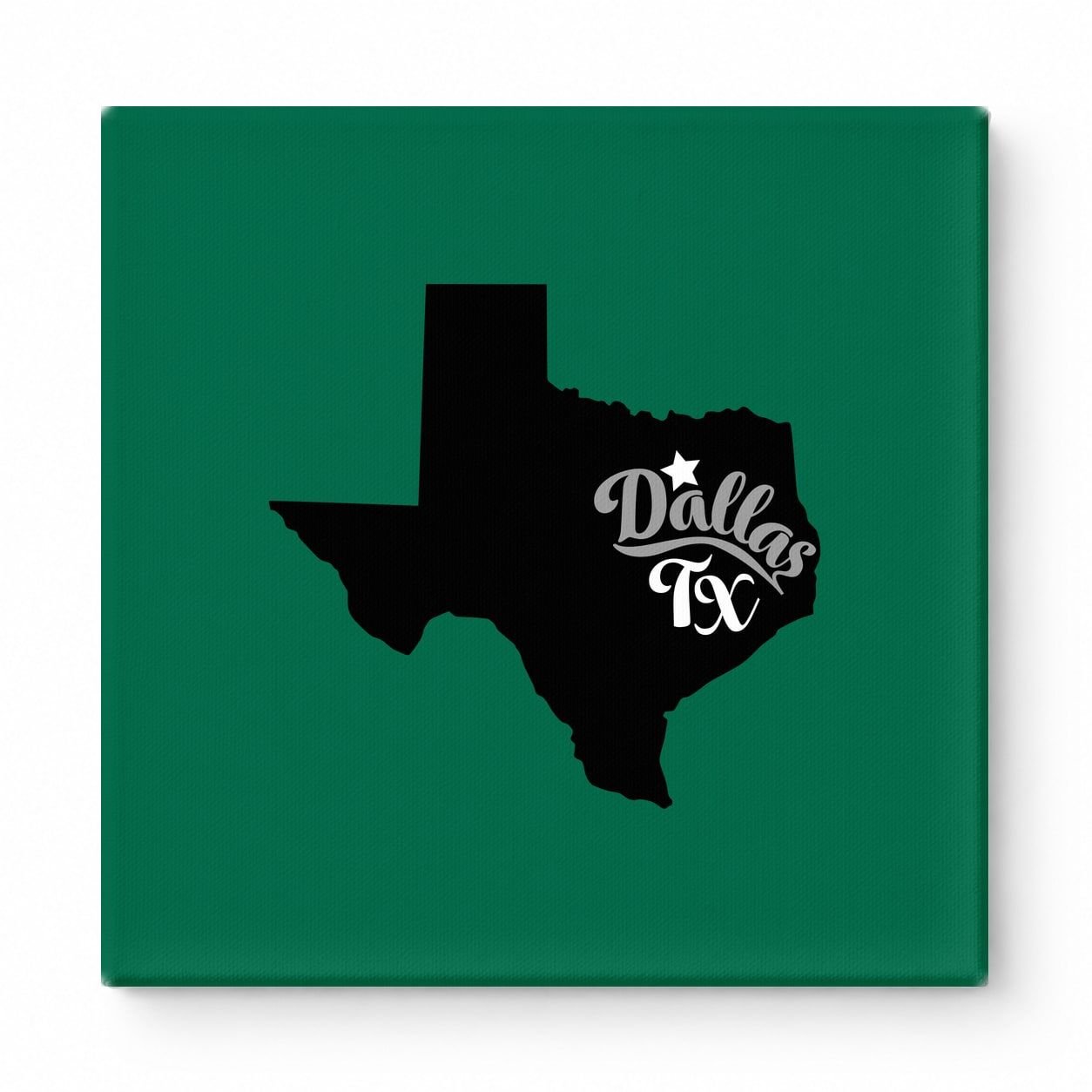 Home Sweet Dallas — Texas State Silhouette