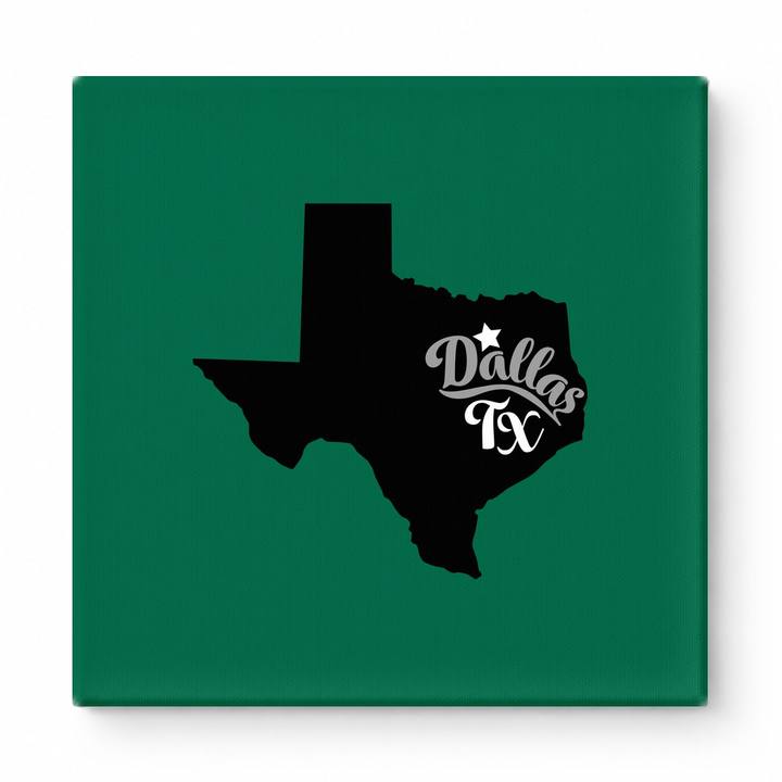 Home Sweet Dallas — Texas State Silhouette