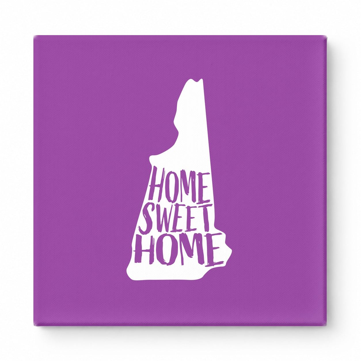HOME SWEET HOME — New Hampshire State Silhouette
